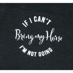 If I Cant Bring My Horse Ladies Fleece Quarter Zip Hoodie -Lemie Horse Care Shop bd1311 c1105 alt3