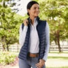 RJ Classics Chloe Wind Defense Ladies Vest -Lemie Horse Care Shop chl07 c1146 alt1