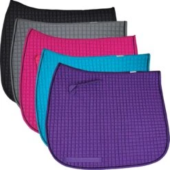 Cotton Quilted Extra Long Dressage Pad -Lemie Horse Care Shop d55009x c2101