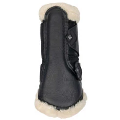 LeMieux Fleece Edge Mesh Brushing Boots Black -Lemie Horse Care Shop it02760 b c1105 alt3