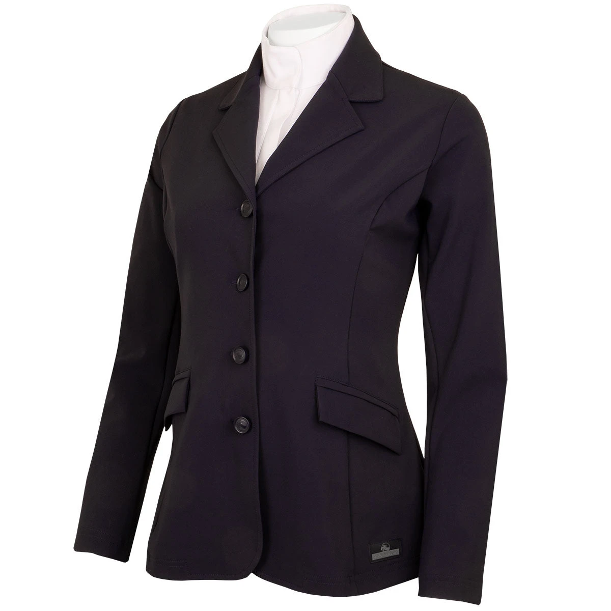 Grand Prix Madelyn Ladies Show Coat - Navy 3 Grand Prix Madelyn Ladies Show Coat - Navy