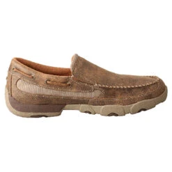 Twisted X Slip-On Mens Driving Moc - Bomber -Lemie Horse Care Shop mdms002 c1109 alt2