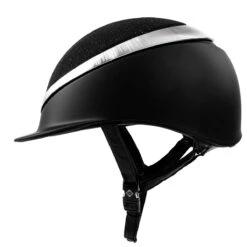 Charles Owen Halo CX MIPS - Black Astral With Platinum Ring -Lemie Horse Care Shop myhal cx8 c1105 alt1