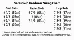 Samshield Miss Premium Helmet -Lemie Horse Care Shop samshieldsizechart2 2247392a 7035 46af b232 7f8e6573a2ed