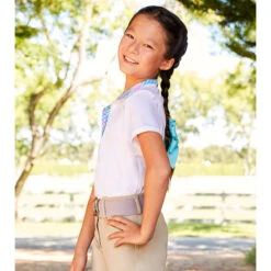 RJ Classics Sadie Jr. 37.5 SS Girls Show Shirt - Mermaid -Lemie Horse Care Shop sd500 m c1172 alt2