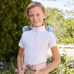RJ Classics Sadie Jr. 37.5 SS Girls Show Shirt - Mermaid -Lemie Horse Care Shop sd500 m c1172 alt3