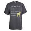 Horses Unlimited Definition Ladies Tee -Lemie Horse Care Shop uh7650 c1177