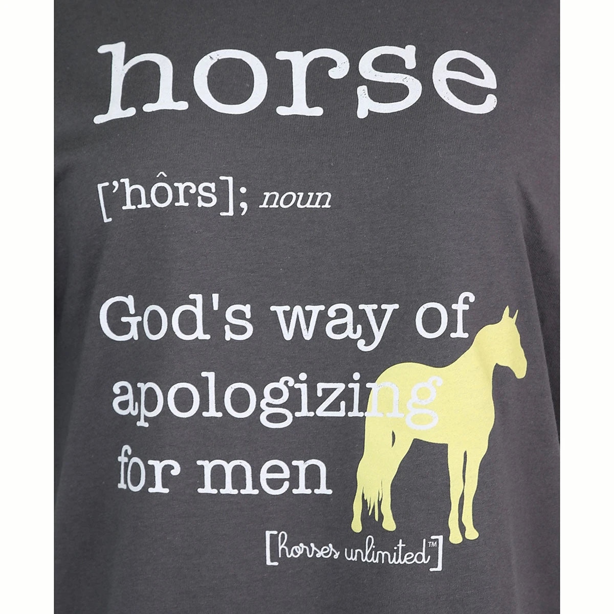 Horses Unlimited Definition Ladies Tee 4 Horses Unlimited Definition Ladies Tee - Image 2