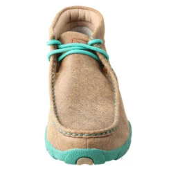 Twisted X Chukka Ladies Driving Moc - Turquoise -Lemie Horse Care Shop wdm0020 c1109 alt2