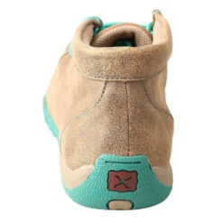 Twisted X Chukka Ladies Driving Moc - Turquoise -Lemie Horse Care Shop wdm0020 c1109 alt3